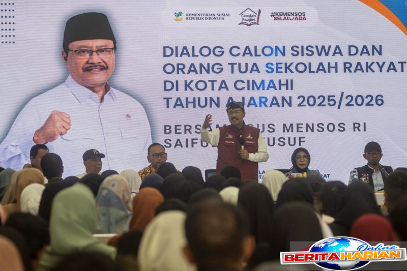 sepekan sekolah rakyat dimulai hingga penanganan bansos untuk judol