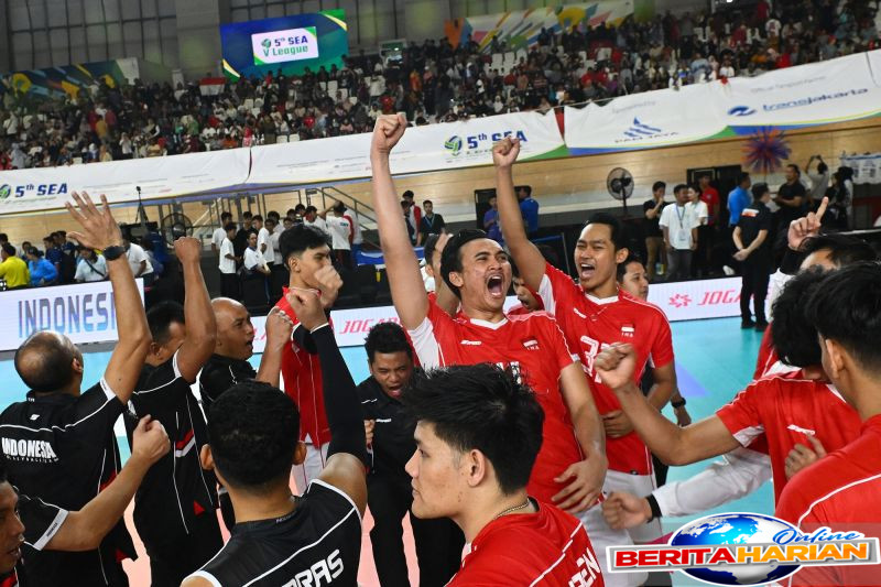 timnas voli putra indonesia naik ke peringkat 49 dunia fivb