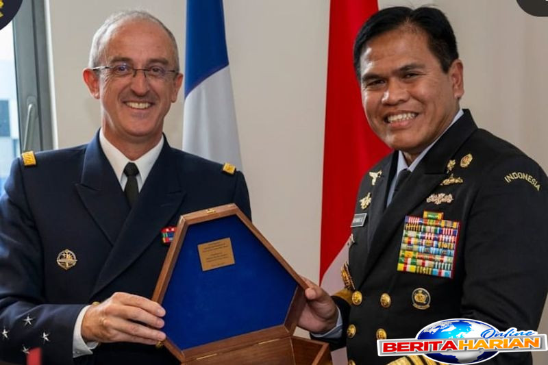 tni al perkuat kerja sama dengan angkatan laut prancis