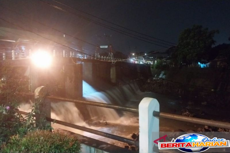 bendung katulampa berstatus normal meski bogor dua hari hujan deras