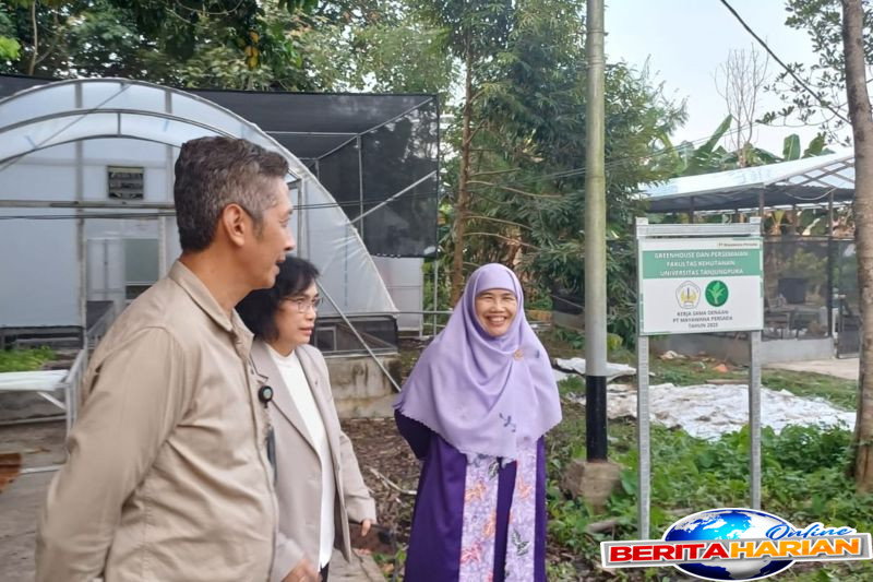 fakultas kehutanan untan bangun laboratorium persemaian