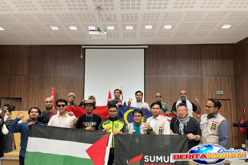gabung 44 negara mahasiswa ri di tunisia dukung misi kemanusiaan gaza