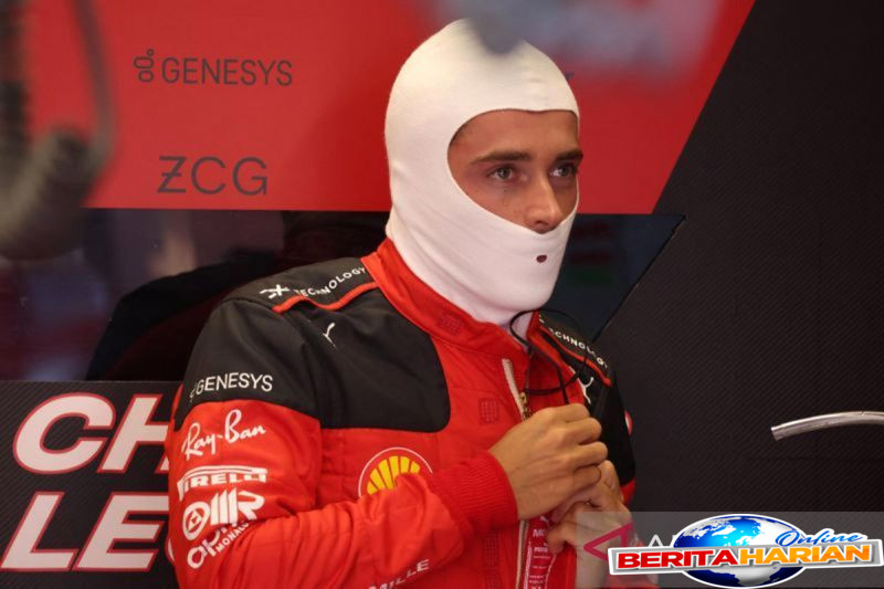 leclerc tak menduga raih pole position gp hungaria