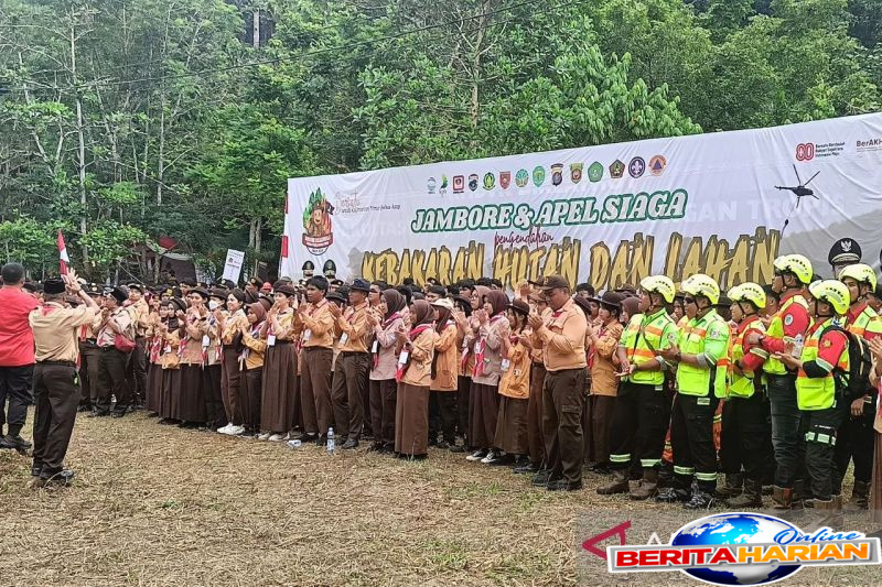 pemerintah 63 kali padamkan karhutla di kaltim sejak awal 2025