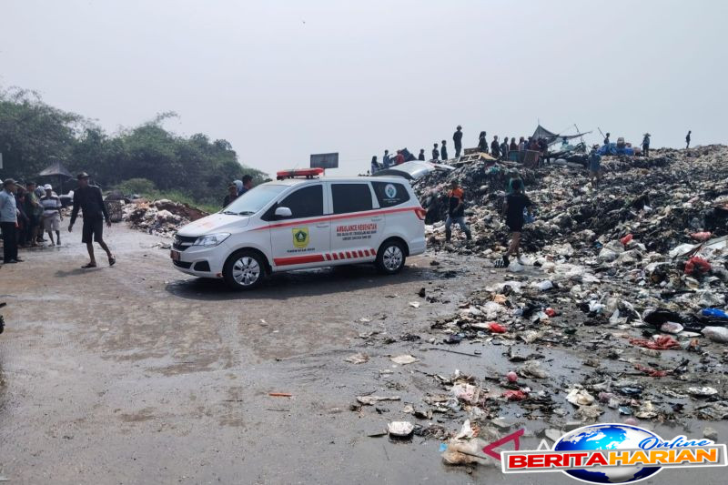 pns dlh kota bogor meninggal tertimbun sampah di tppas galuga