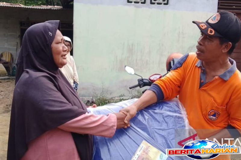 Kerusakan Rumah Warga di Bangka Akibat Angin Puting Beliung 1 sejumlah rumah warga di bangka rusak akibat angin puting beliung